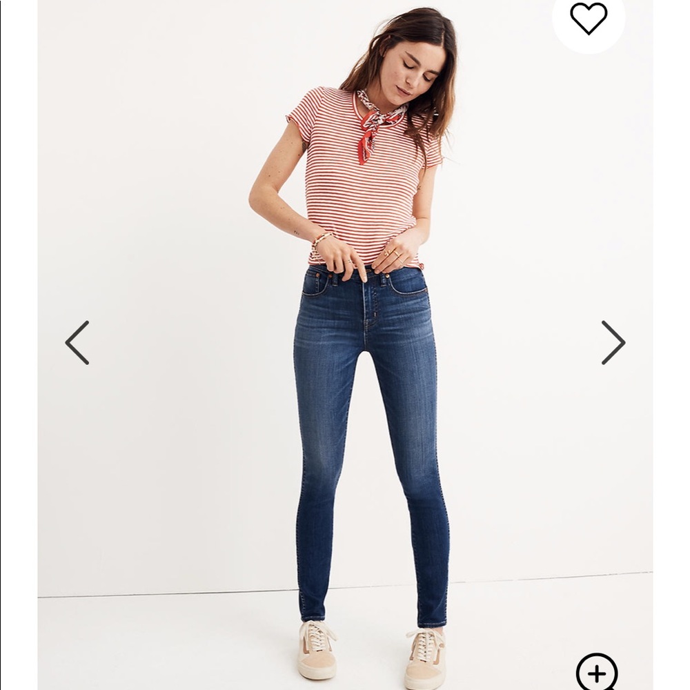Madewell Short 10” High-Rise Skinny Jean